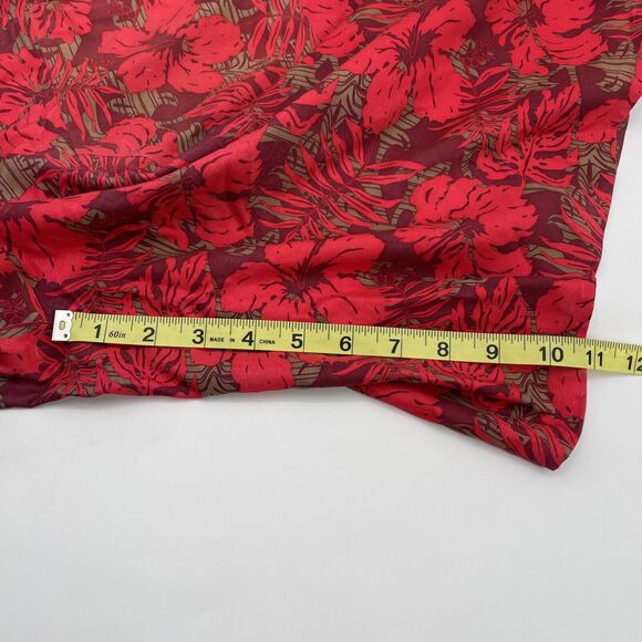 Rip Curl Board Shorts Mens 36 Red Floral Pocket - Picture 7 of 7